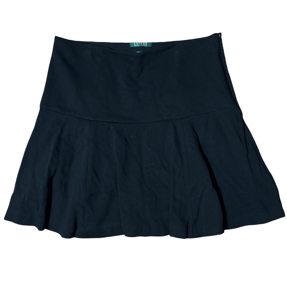 Ralph Lauren Black Skater Skirt